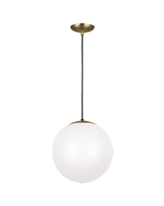 Leo - Hanging Globe Extra Large One Light Pendant